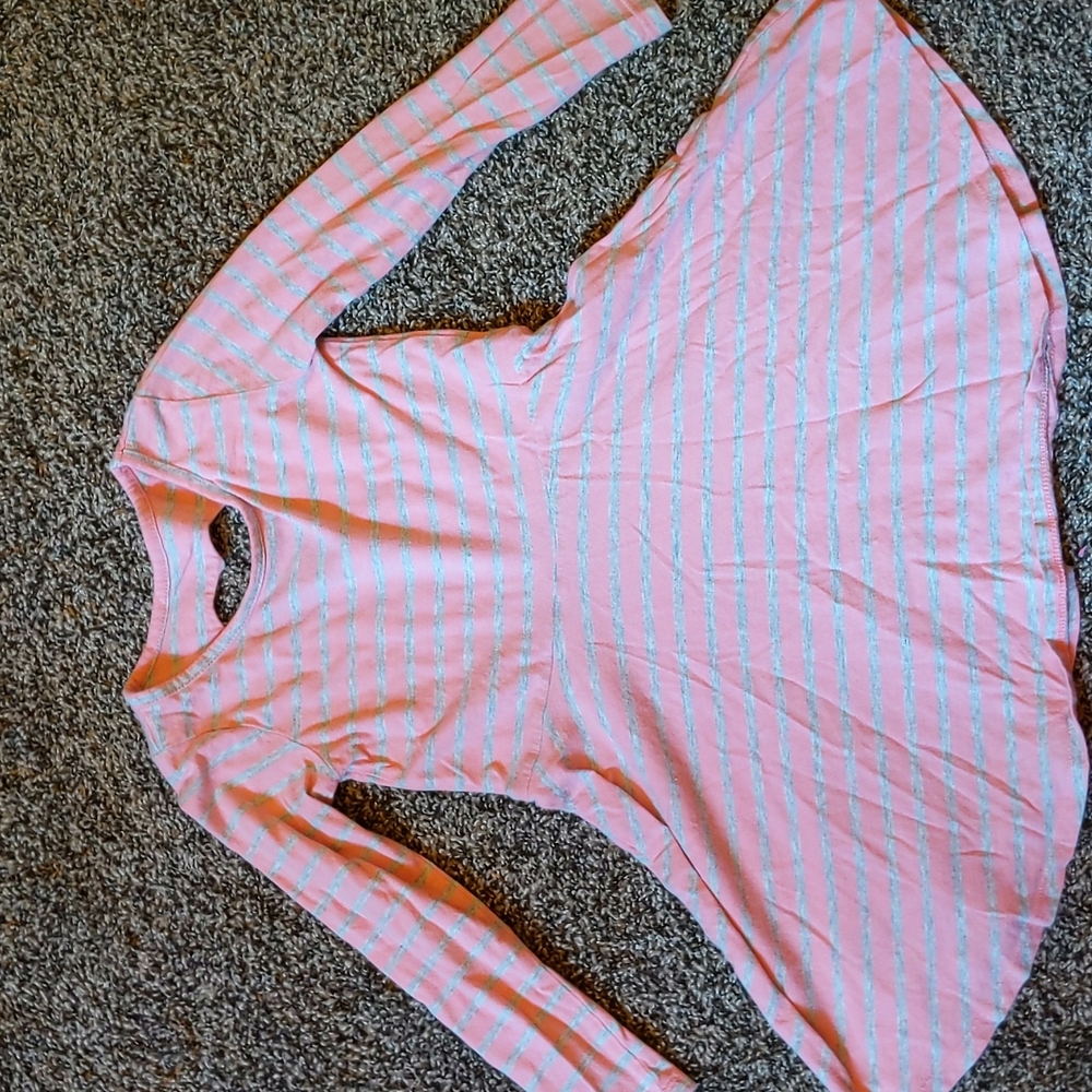 Pink & gray girl's dress